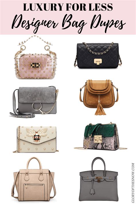 best designer dupes bags|designer inspired dupe handbags.